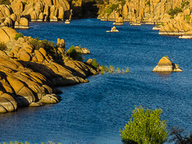 USA 2013 - 7955 - Watson Lake - Sunset Panorama6