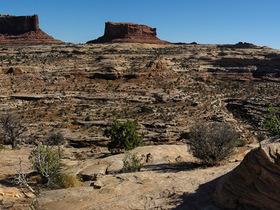 unterwegs zum Canyonlands National Park Panorama Kopie