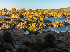 USA 2013 - 7987 - Watson Lake - Sunset Panorama4 Kopie